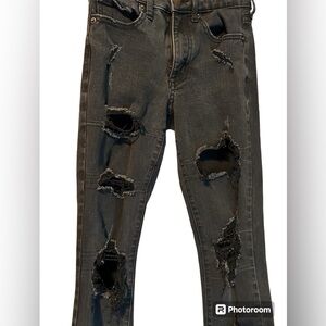 Aeropostale High Rise Women’s‎ Black Jegging Size 000 Long